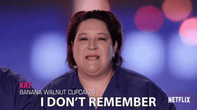 Kat Banana Walnut Cupcakes I Don't Remember GIF