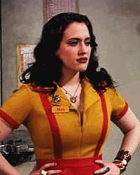 Kat Dennings Really What Reaction GIF
