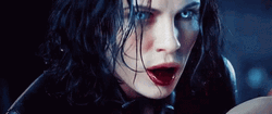 Kate Beckinsale Bloody Mouth GIF