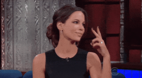 Kate Beckinsale Hosting GIF