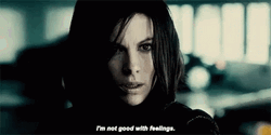 Kate Beckinsale I'm Not Good With Feelings GIF