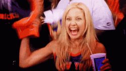 Kate Hudson Basketball Cheer GIF
