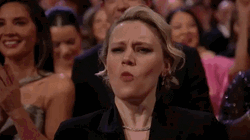 Kate Mckinnon Shouting Wooo GIF