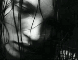 Kate Moss Grunge Stare GIF