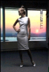 Kate Moss Sunset Photoshoot