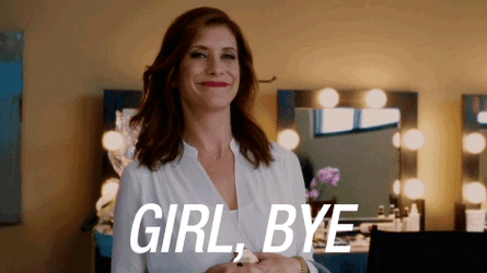 Kate Walsh Bye Girl GIF