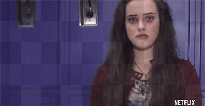 Katherine Langford Sad GIF