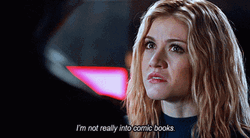 Katherine Mcnamara I'm Not Really Into Comic Books GIF