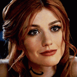 Katherine Mcnamara Smile Blushing GIF