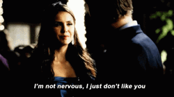 Katherine Pierce I'm Not Nervous GIF