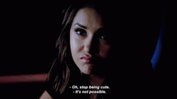 Katherine Pierce Oh Stop Being Cute GIF