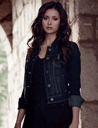Katherine Pierce Wondering Talk TVD GIF