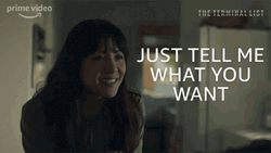 Katie Buranek Happy What Do You Want GIF
