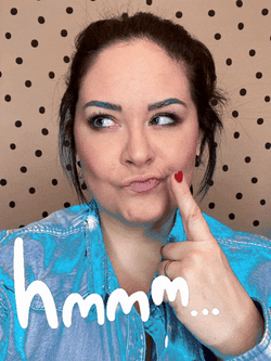 Katie Herwig Thinking Not Sure GIF