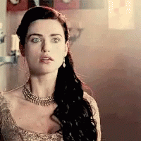 Katie Mcgrath Morgana Pendragon Shocked  GIF
