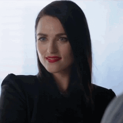 Katie Mcgrath Supergirl Season 6 Red Lips GIF
