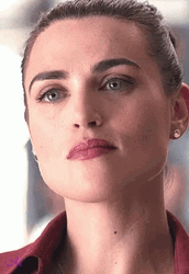 Katie Mcgrath Supergirl Series Squint Eyes GIF