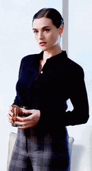 Katie Mcgrath Supergirl Whiskey Glass Pose GIF