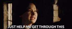 Katniss Crying May The Odds Be In Your Favor GIF