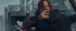 Katniss Everdeen Archery Attack GIF