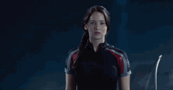 Katniss Everdeen Bowing GIF