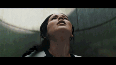 Katniss Everdeen Dive Transitions GIF
