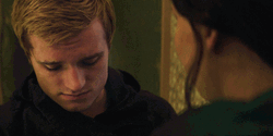 Katniss Everdeen Hugging Peeta GIF