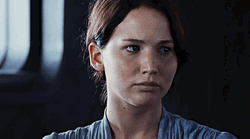 Katniss Everdeen Looking Around GIF