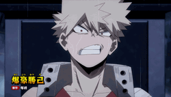 Katsuki Bakugo Twisted Grin GIF