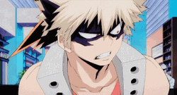 Katsuki Bakugou My Hero Academia Look Away GIF