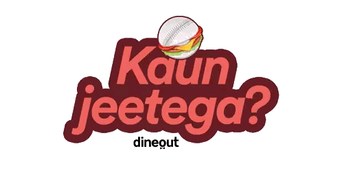 Kaun Jeetega Diner Logo Sticker