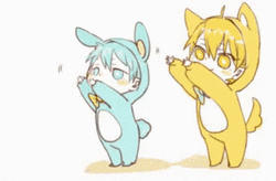 Kawaii Anime Kuroko Kise Chibi GIF