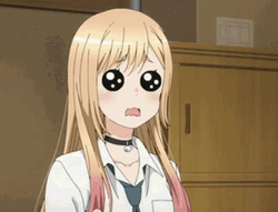 Kawaii Anime Marin Kitagawa Hypnotized GIF