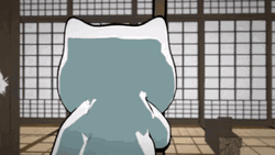 Kawaii Cat Katsu Ninja GIF