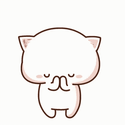 Kawaii Cat Sending Heart And Love GIF