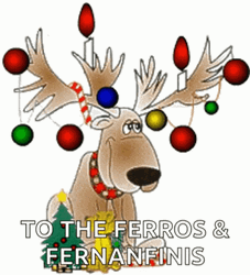 Kawaii Christmas Reindeer GIF