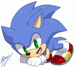 Kawaii Sonic Tail Wiggle
