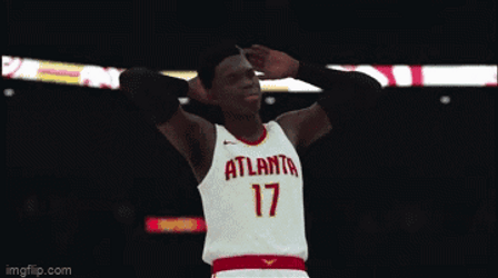Kawhi And Basketball Player In NBA GIF