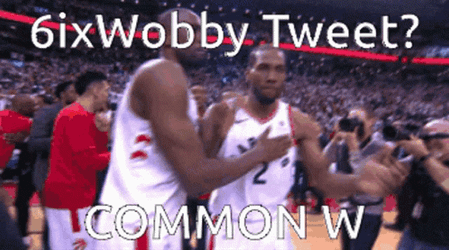Kawhi Leonard And Rj Barrett  GIF