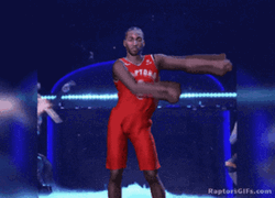 Kawhi Leonard Floss Dance GIF