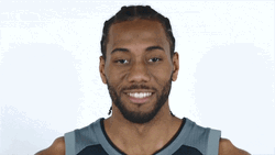 Kawhi Leonard Nod Head GIF
