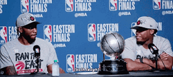 Kawhi Leonard With Kyle Lowry Interview GIF