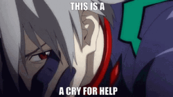 Kaworu Nagisa Cry For Help GIF