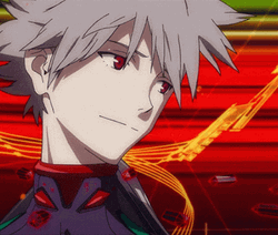 Kaworu Nagisa Flowing Hair GIF