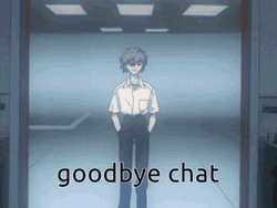 Kaworu Nagisa Goodbye Chat GIF