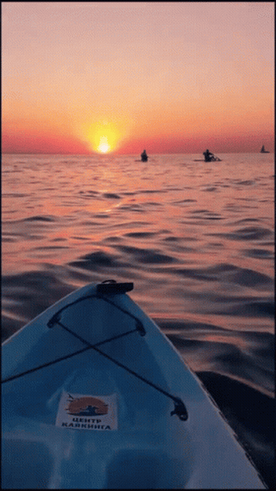 Kayak With Liberty Kayaks Sticker GIF