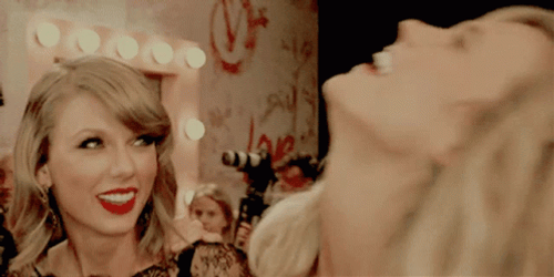 Kaylor Laughing Together GIF