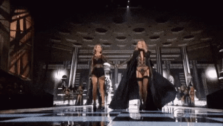 Kaylor Singing And Modeling GIF