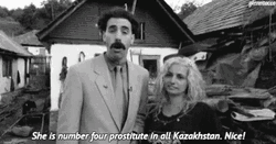 Kazakhstan Borat Sagdiyev With Woman