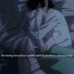 Kazenikura Forced Cuddling GIF